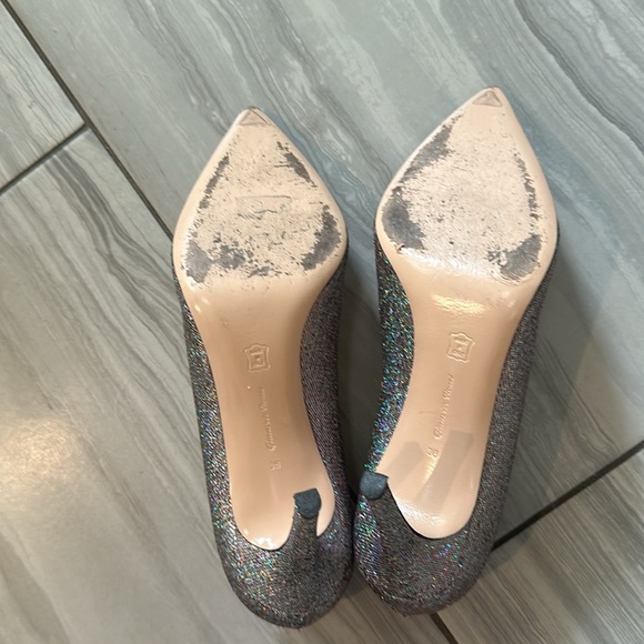 Gianvitto Rossi pumps in sparkle silver - Picture 7 of 9